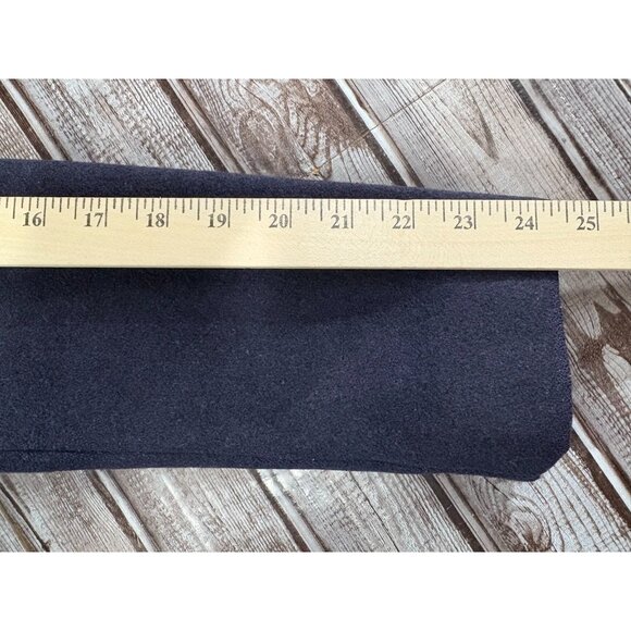 Mackage Steffy Wool blend Coat with Toggle and Zip Off Hood size S Navy - Picture 7 of 11